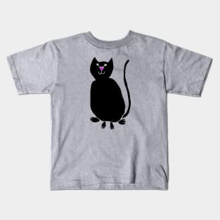 Cat Hiding in Plain Sight Kids T-Shirt